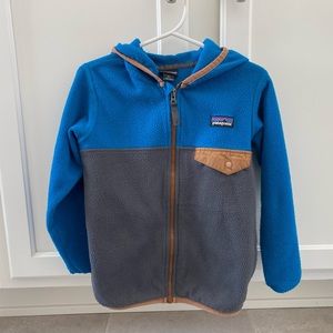 Patagonia Kids Fleece Lightweight Hooded Jacket